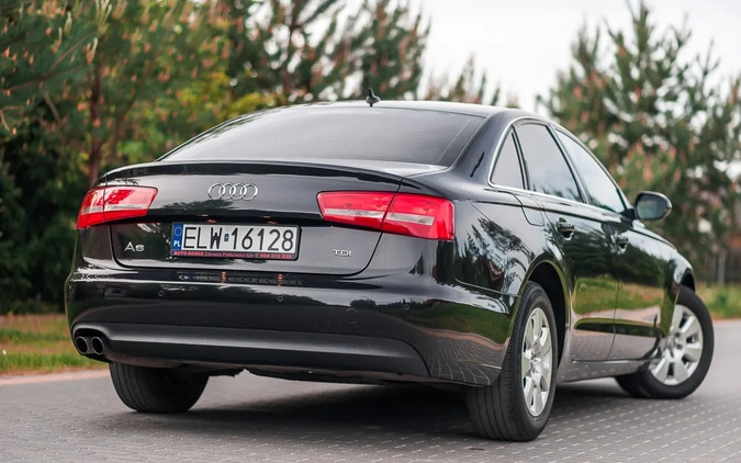 Audi A6 cena 55900 przebieg: 188000, rok produkcji 2011 z Koluszki małe 781